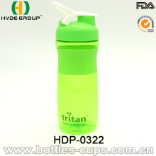 800ml proteína agitador plástico botella con pelota de Ss (HDP-0328)